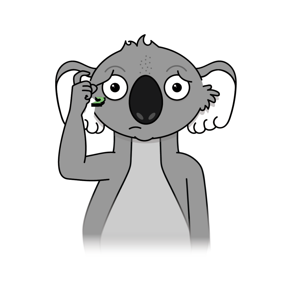 Key Word Sign for worried